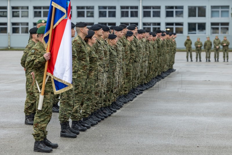 Ispraćen 4. hrvatski kontigent u aktivnost ojačane budnosti