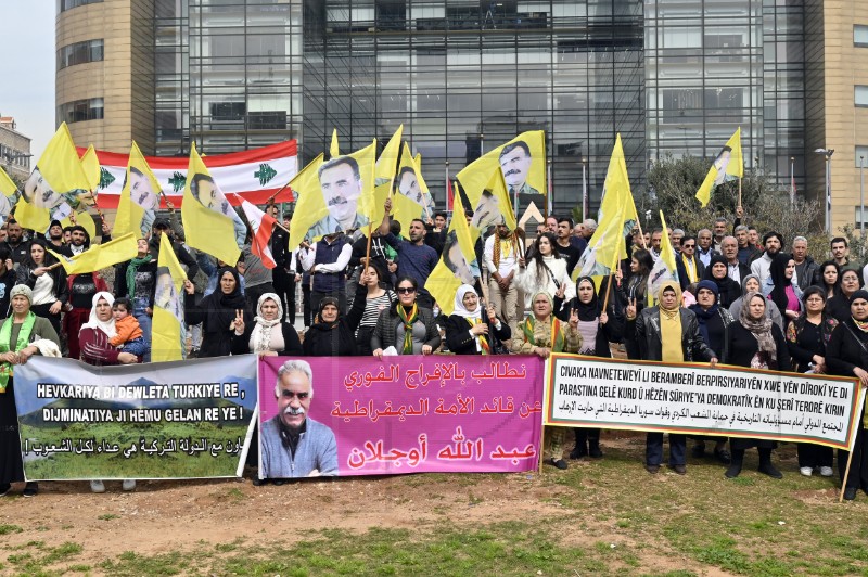 LEBANON PKK PROTEST