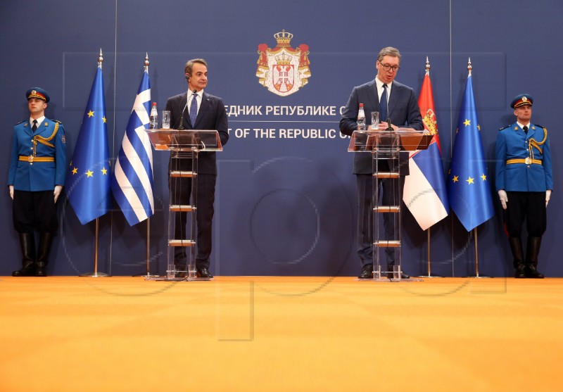 Razgovori Vučić-Mitsotakis: Srbije očekuje jasne signale potpore iz EU