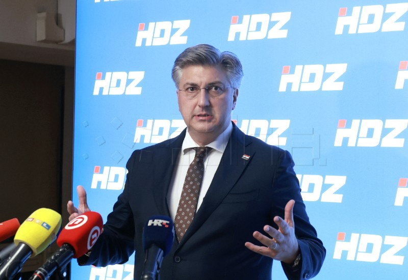 Izjava Plenkovića nakon sjednice Šireg predsjedništva HDZ-a