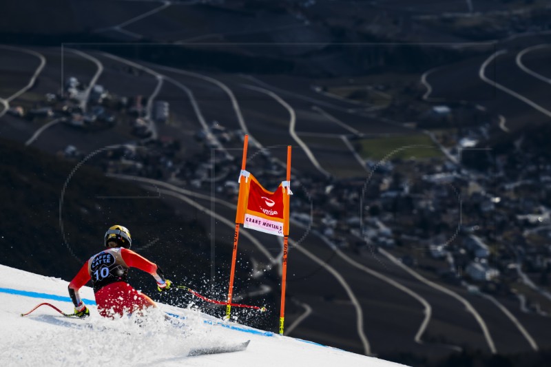 SWITZERLAND ALPINE SKIING