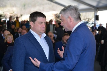 Butković na obilježavanju početka radova dionice tunel Učka - Matulji