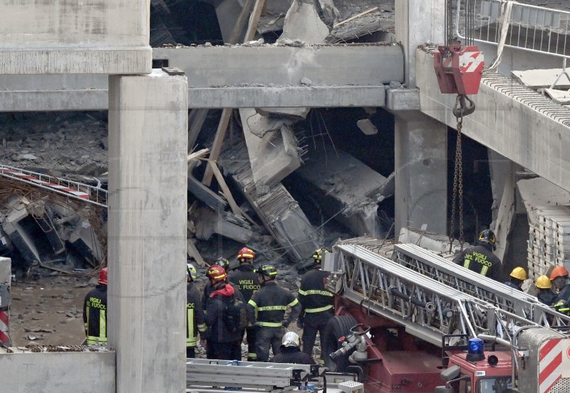 ITALY CONSTRUCTION SITE COLLAPSE