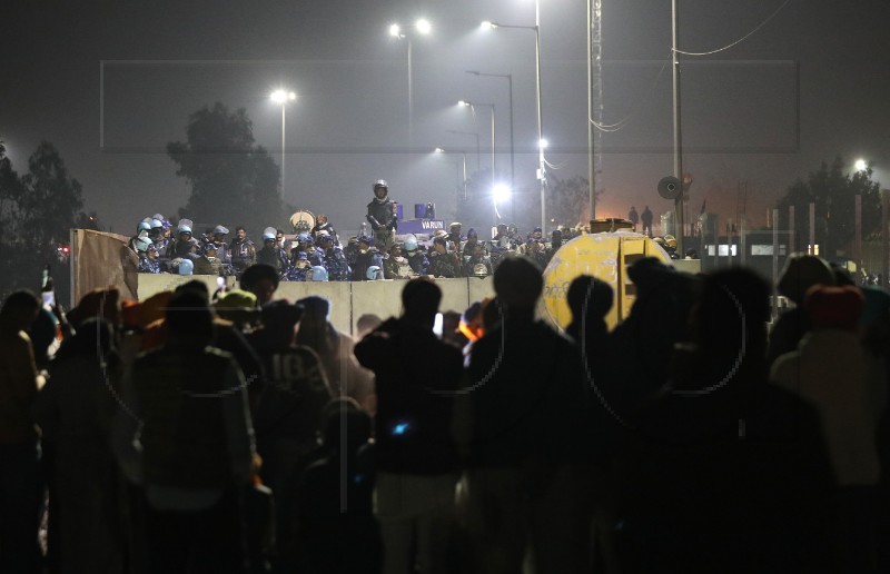 INDIA FARMERS PROTEST