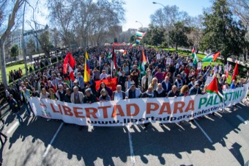 SPAIN PROTEST ISRAEL PALESTINIANS CONFLICT