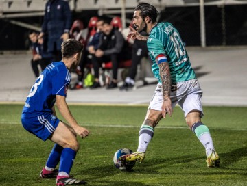 23. kolo nogometnog prvenstva Hrvatske Rudeš - Hajduk