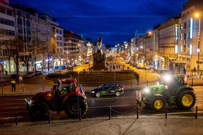 CZECH REPUBLIC FARMERS PROTEST