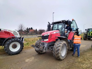 Prosvjed u Čakovcu: Počelo okupljanje međimurskih i varaždinskih OPG-ovaca