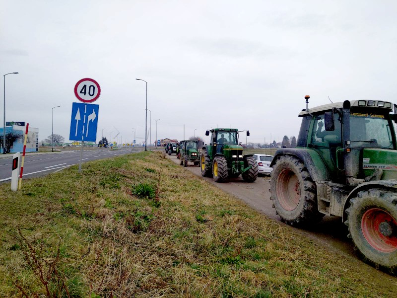 Prosvjed u Čakovcu: Počelo okupljanje međimurskih i varaždinskih OPG-ovaca