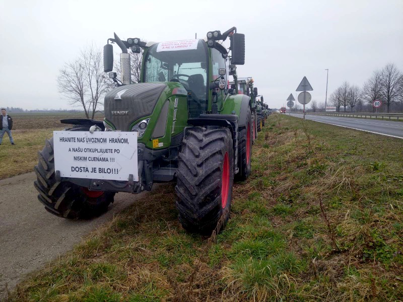 Prosvjed u Čakovcu: Počelo okupljanje međimurskih i varaždinskih OPG-ovaca