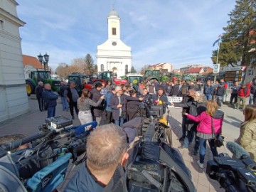 Đakovo: Prosvjedi poljoprivrednika