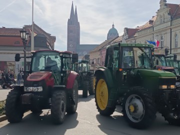 Đakovo: Prosvjedi poljoprivrednika