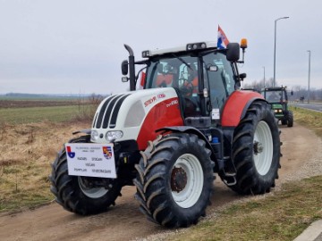 Prosvjed u Čakovcu: Počelo okupljanje međimurskih i varaždinskih OPG-ovaca