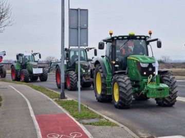 Prosvjed u Čakovcu: Počelo okupljanje međimurskih i varaždinskih OPG-ovaca