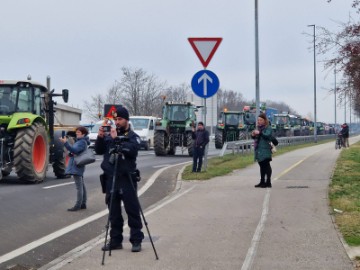 Prosvjed u Čakovcu: Počelo okupljanje međimurskih i varaždinskih OPG-ovaca