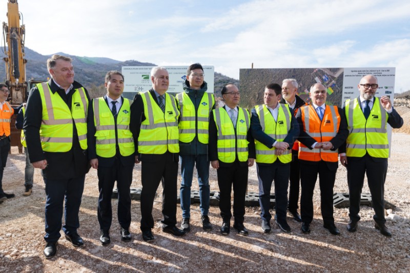 Svečano uvođenje izvođača u posao na tunelu Kozjak