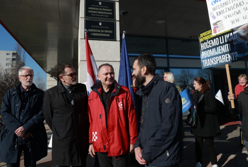 Konferencija za medije Nezavisnog sindikata znanosti i visokog obrazovanja