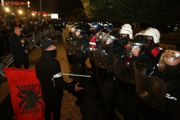 ALBANIA GOVERNMENT PROTEST