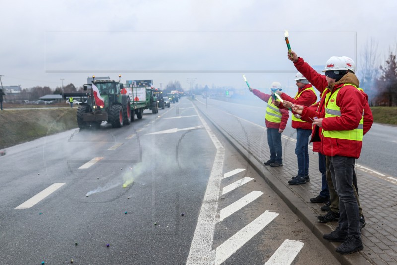 POLAND FARMERS PROTEST