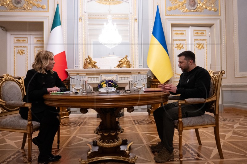 UKRAINE G7 ITALY RUSSIA CONFLICT ANNIVERSARY