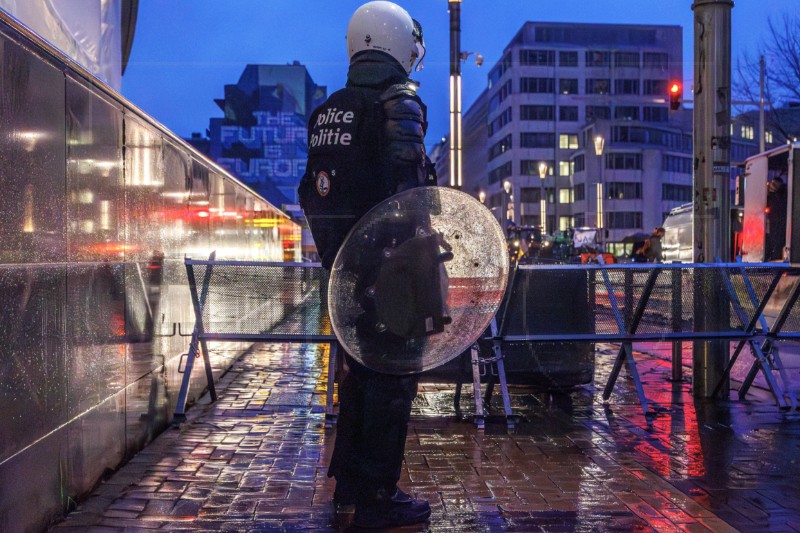 BELGIUM EU FARMERS DEMONSTRATION