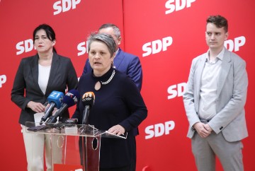 Konferencija za medije zagrebačkog SDP-a