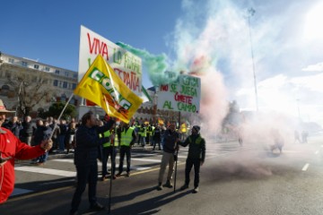 SPAIN FARMERS PROTESTS