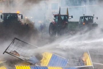 BELGIUM EU FARMERS DEMONSTRATION