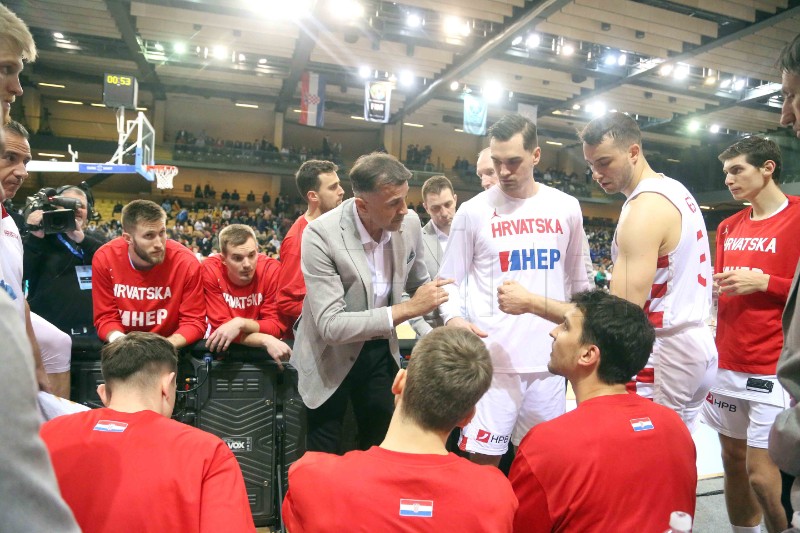 Utakmica 2. kola kvalifikacija za EuroBasket košarkaša Hrvatska - Cipar