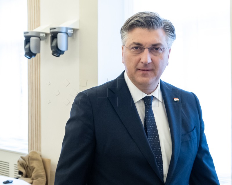 Plenković primio Antonia Tajanija