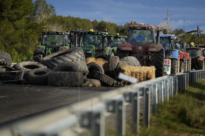 SPAIN FARMERS PROTESTS