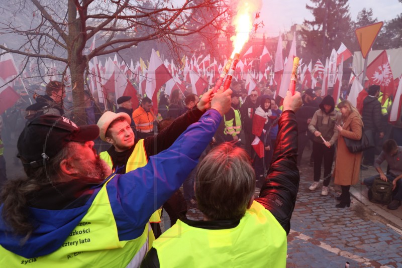 POLAND FARMERS PROTEST