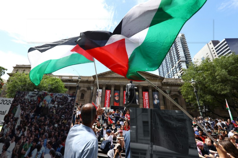 AUSTRALIA PROTEST ISRAEL GAZA CONFLICT