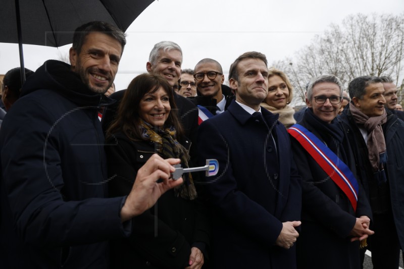 FRANCE PARIS 2024 OLYMPIC VILLAGE INAUGURATION