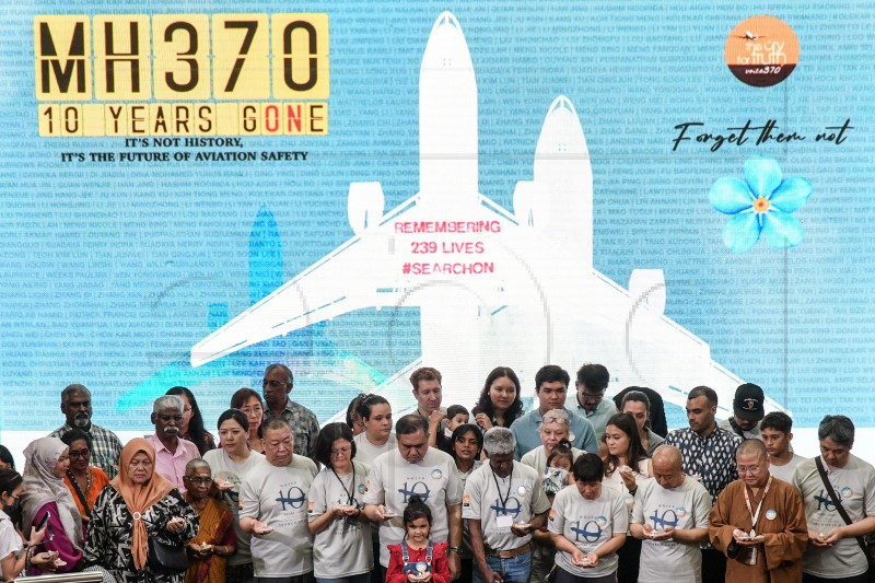 MALAYSIA MH370 REMEMBRANCE 