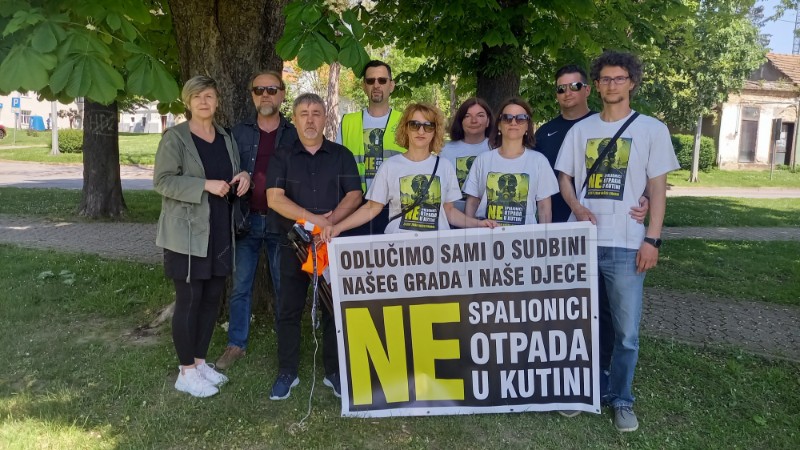 Građanska inicijativa "Ne spalionici otpada u Kutini"