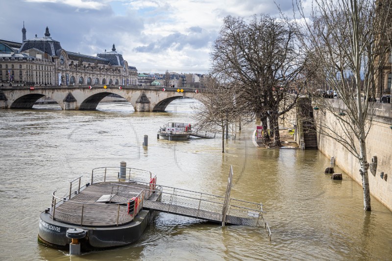 FRANCE PARIS SEINE RIVER FLOODING