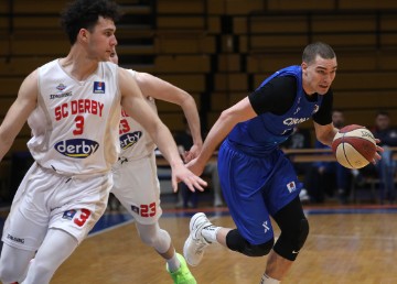 Utakmica 21. kola regionalne košarkaške ABA lige Cibona - SC Derby