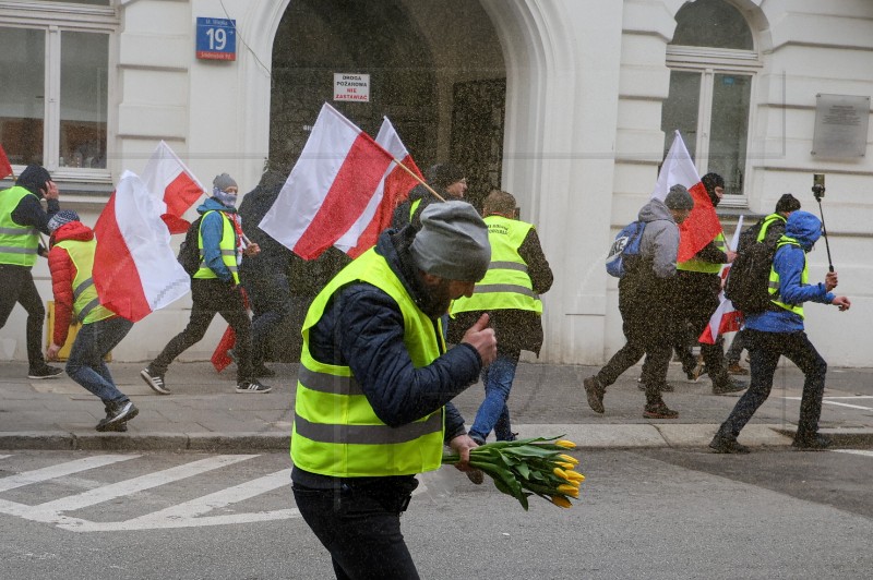 POLAND FARMERS PROTEST