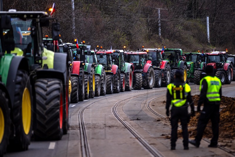 CZECH REPUBLIC FARMERS PROTEST