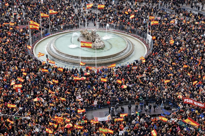 SPAIN PROTEST AMNESTY LAW