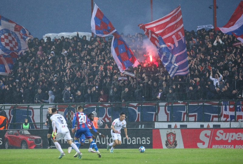 Utakmica 26. kola HNL-a Gorica - Hajduk