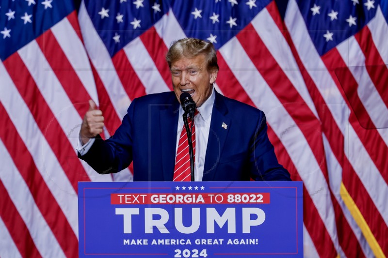 USA ELECTION TRUMP GEORGIA