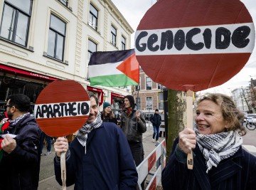 NETHERLANDS HOLOCAUST MUSEUM PROTEST