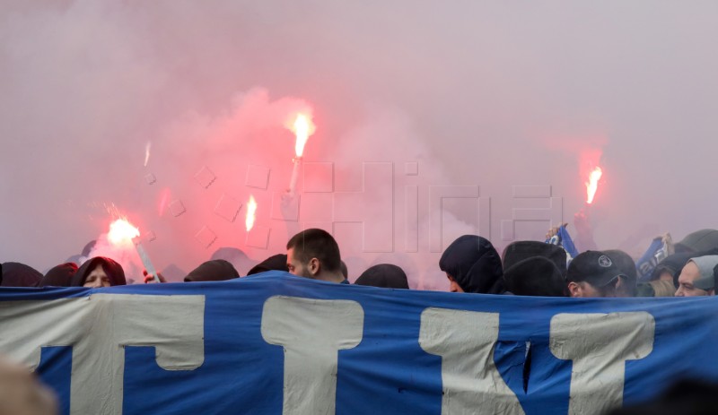 Tisuće navijača Dinama slavilo novog predsjednika