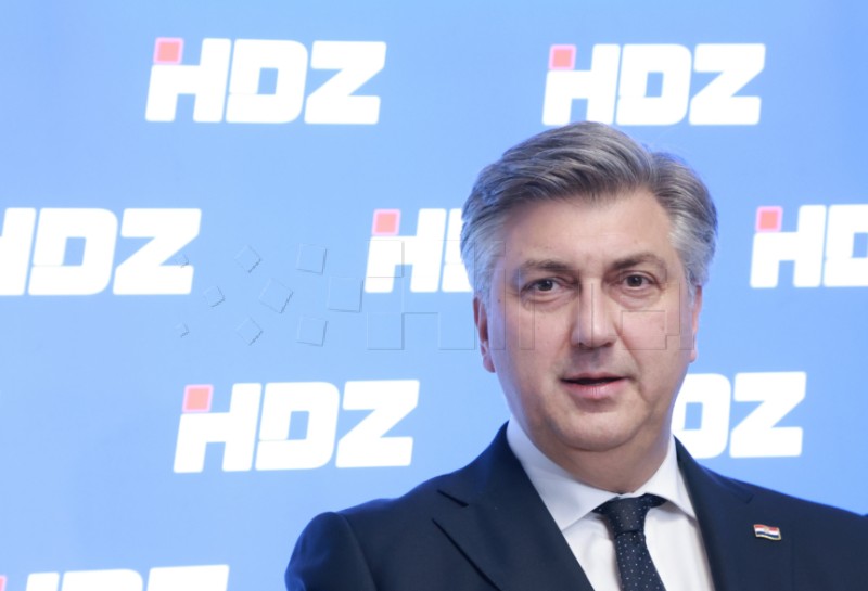 Plenković nakon sjednice šireg Predsjedništva HDZ-a