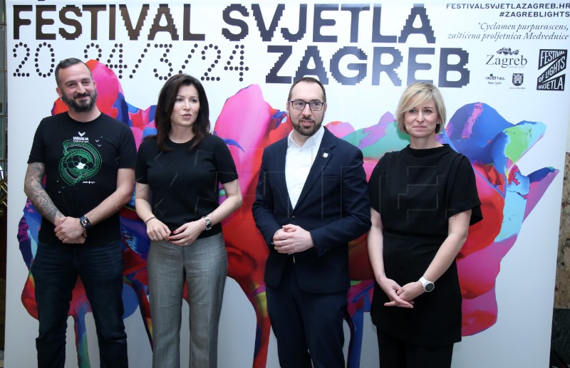 Najavljen program Festivala svjetla Zagreb 2024.