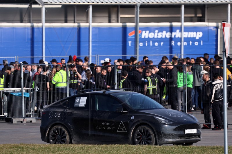 GERMANY TESLA MUSK VISIT