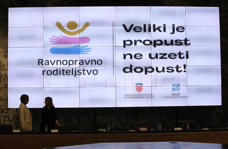 Konferencija za medije Središnjeg državnog ureda za demografiju i mlade