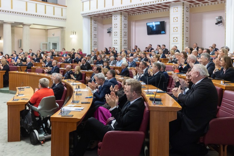 Glasanjem raspušten 10. saziv Sabora